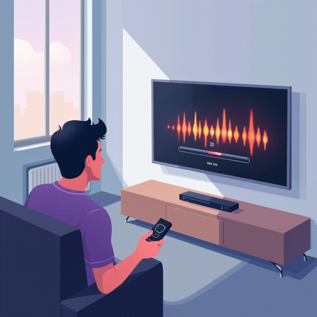 ทีวีซัมซุงของฉันไม่สามารถเพิ่มระดับเสียงเกิน 12