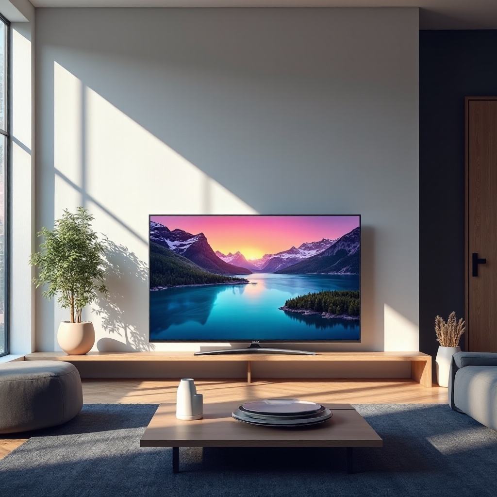 tv with ai upscaling