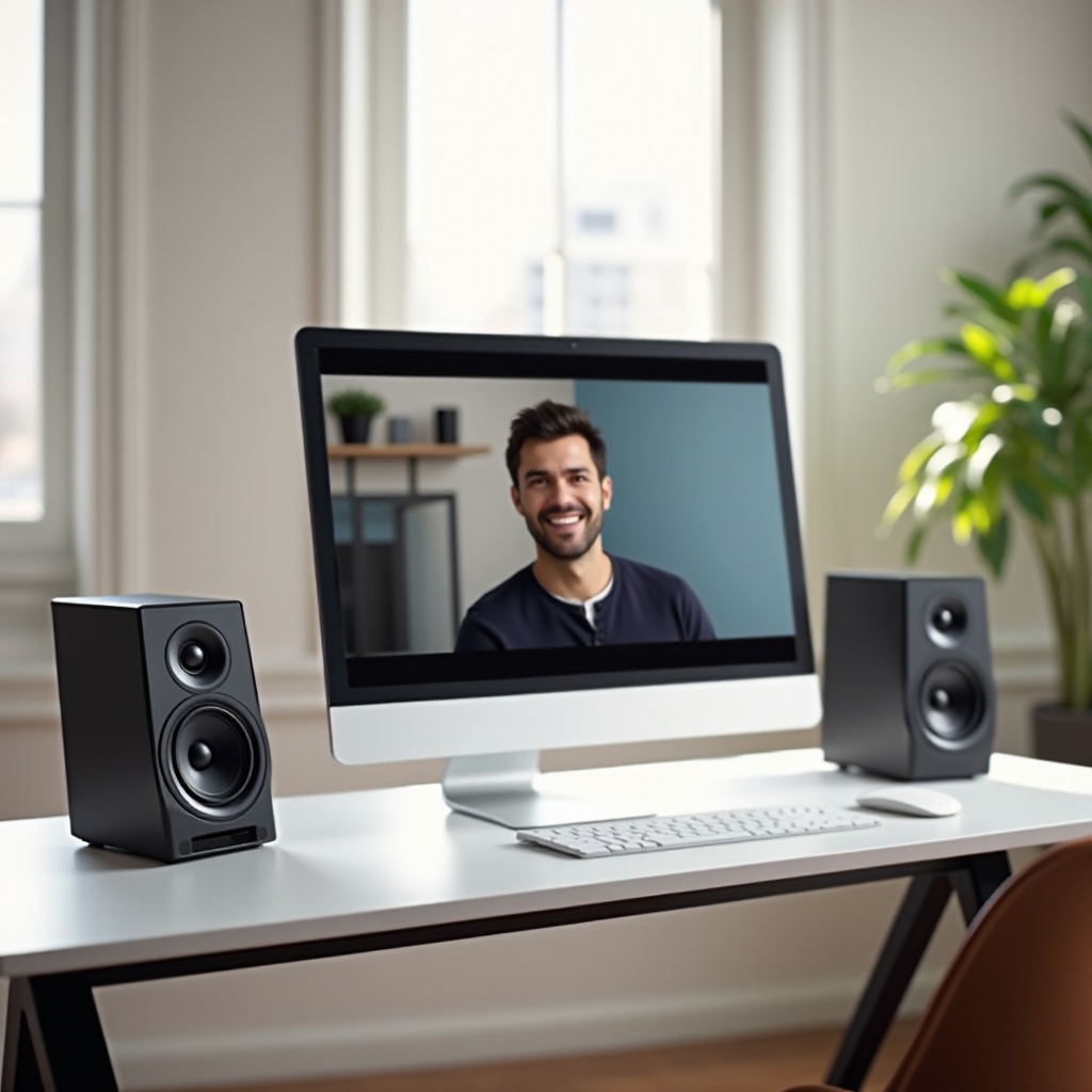 줌 회의용 컴퓨터 스피커