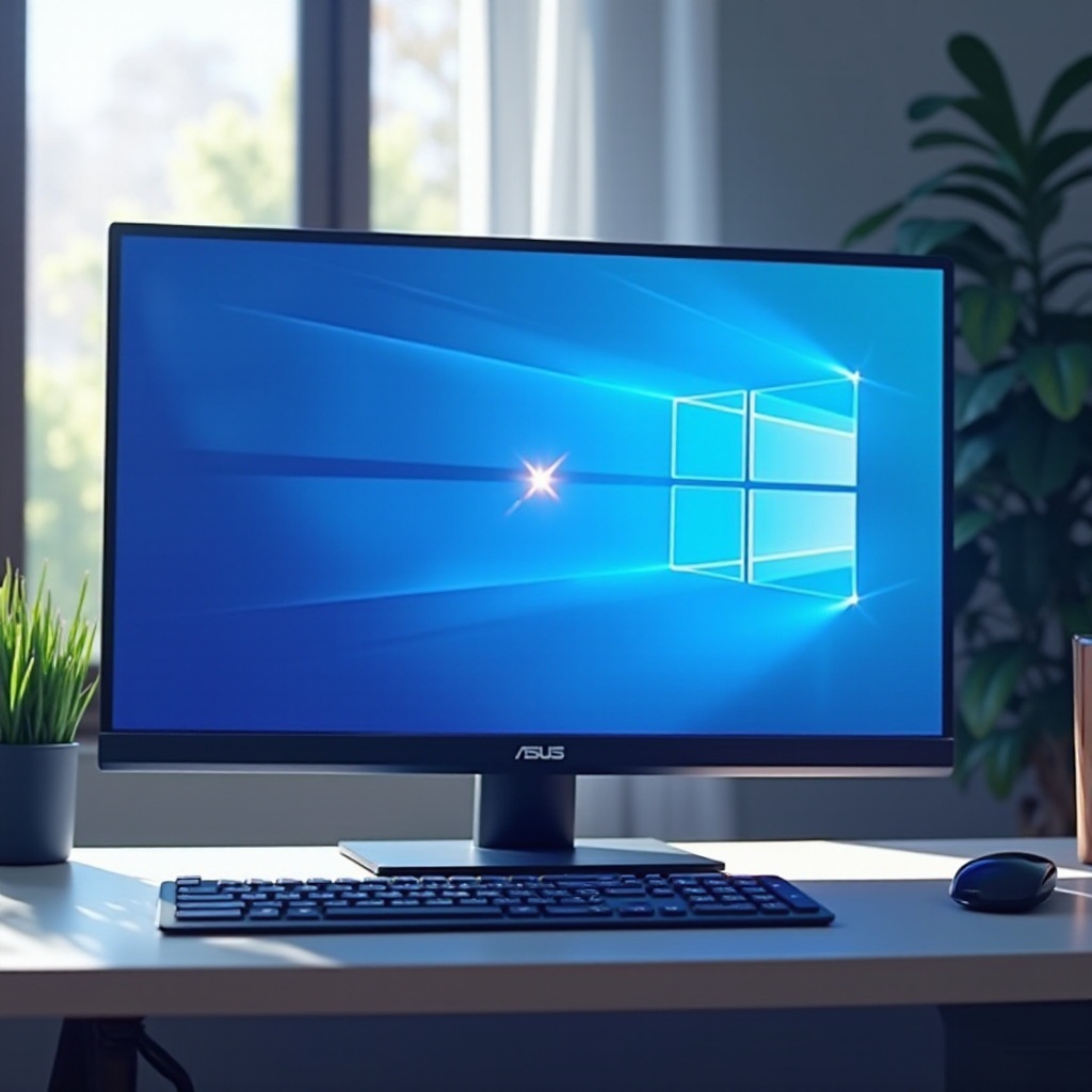 blauw scherm Asus computer