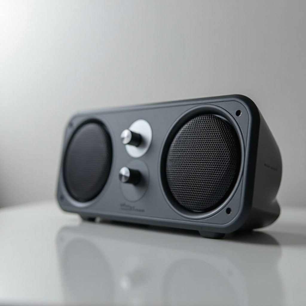 베이스와 트레블을 조절할 수 있는 블루투스 스피커