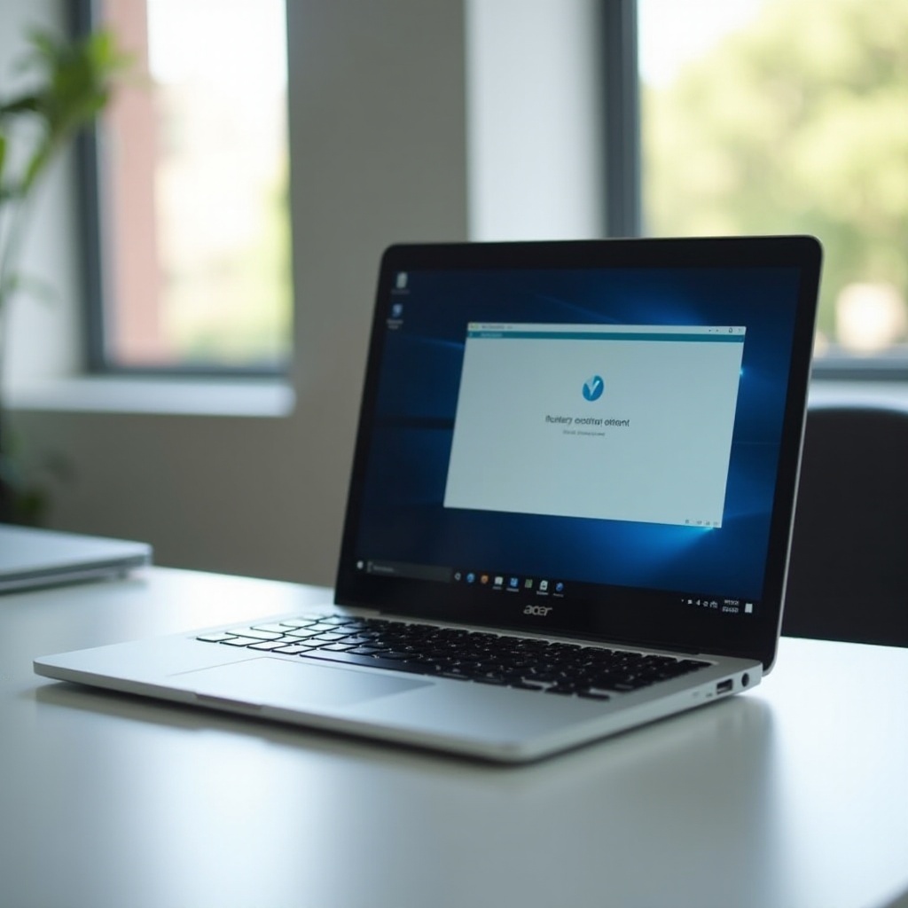 bagaimana cara restart laptop acer