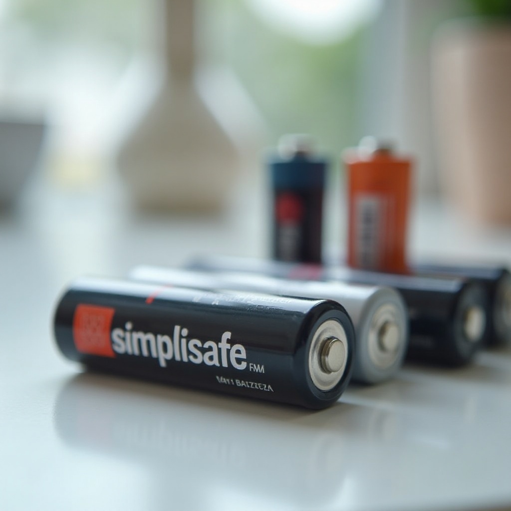 jakie baterie używa simplisafe