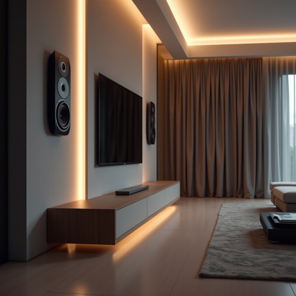 벽에 설치하는 서라운드 사운드용 최고의 스피커