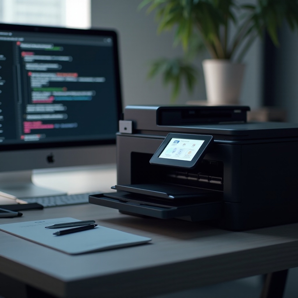 drukarka nie drukuje, ale ma tusz