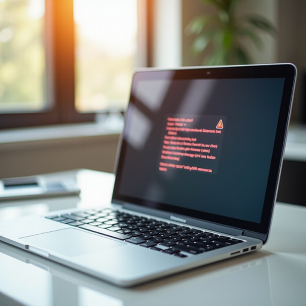 how to resee errors on macbook