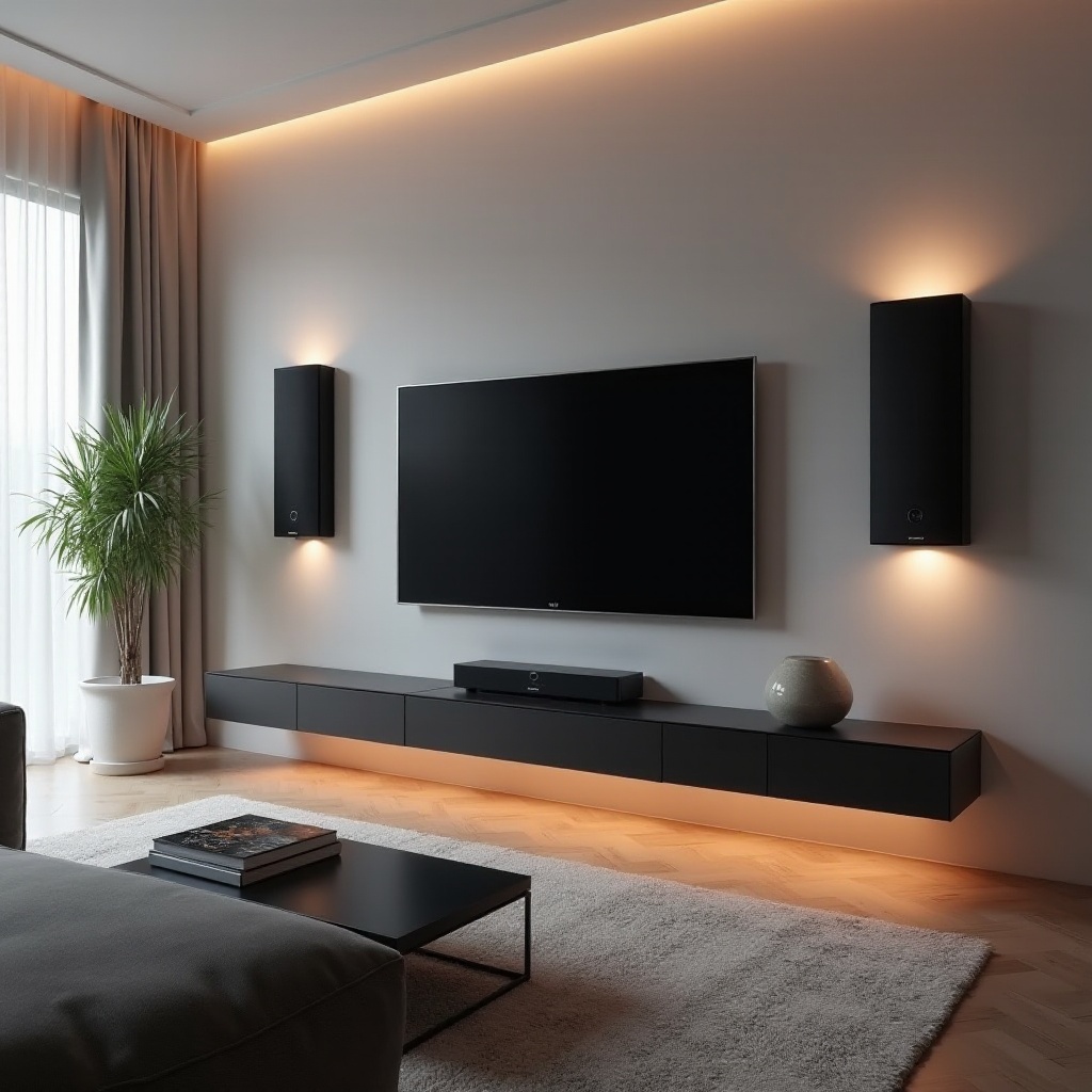 najlepsze głośniki do dźwięku przestrzennego na ścianie