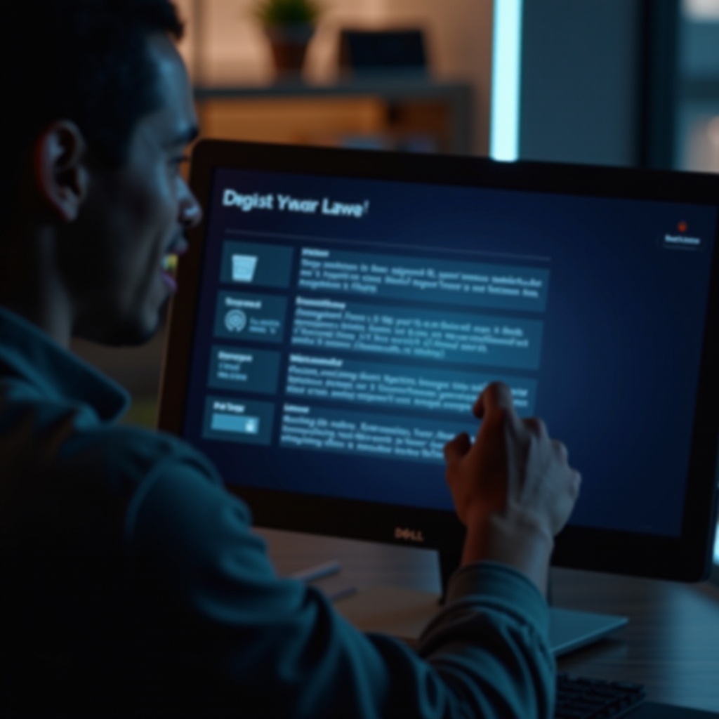 perbarui firmware monitor dell 24