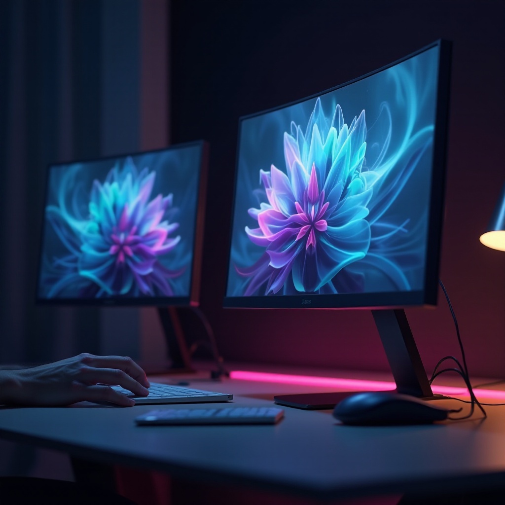 menggulir ke atas dan ke bawah pada monitor 0led samsung perubahan warna