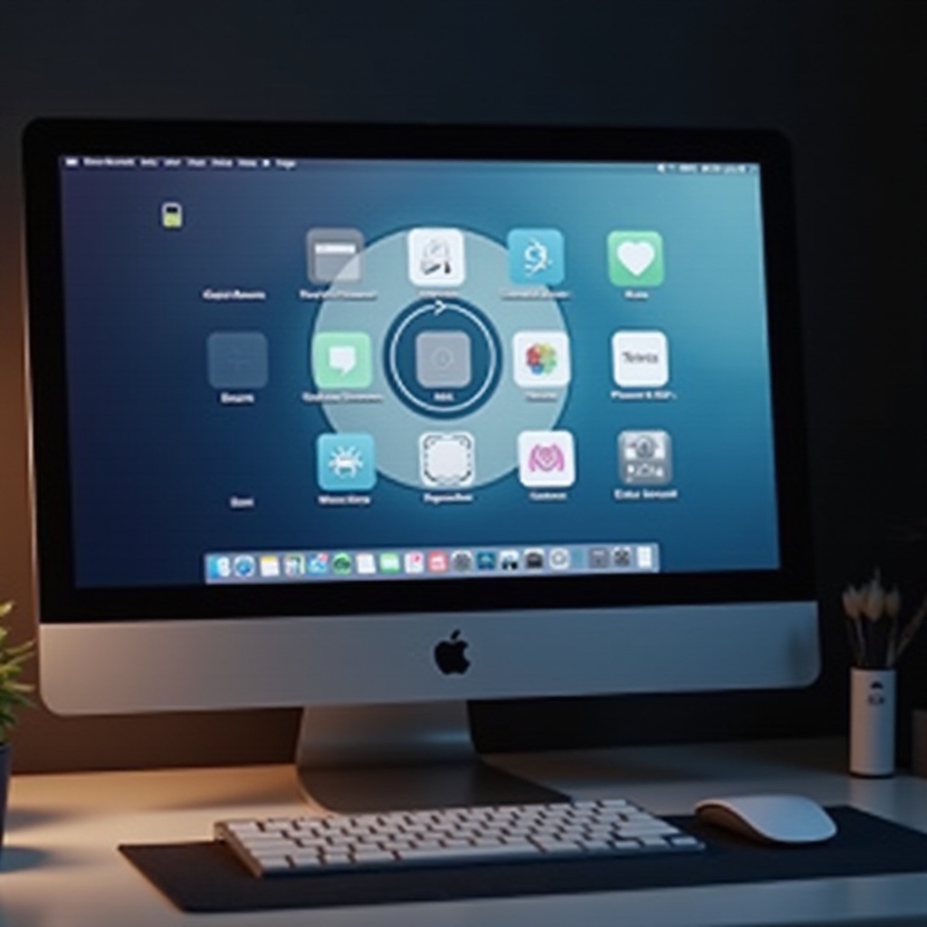 Macでコントロールセンターにアクセスする方法