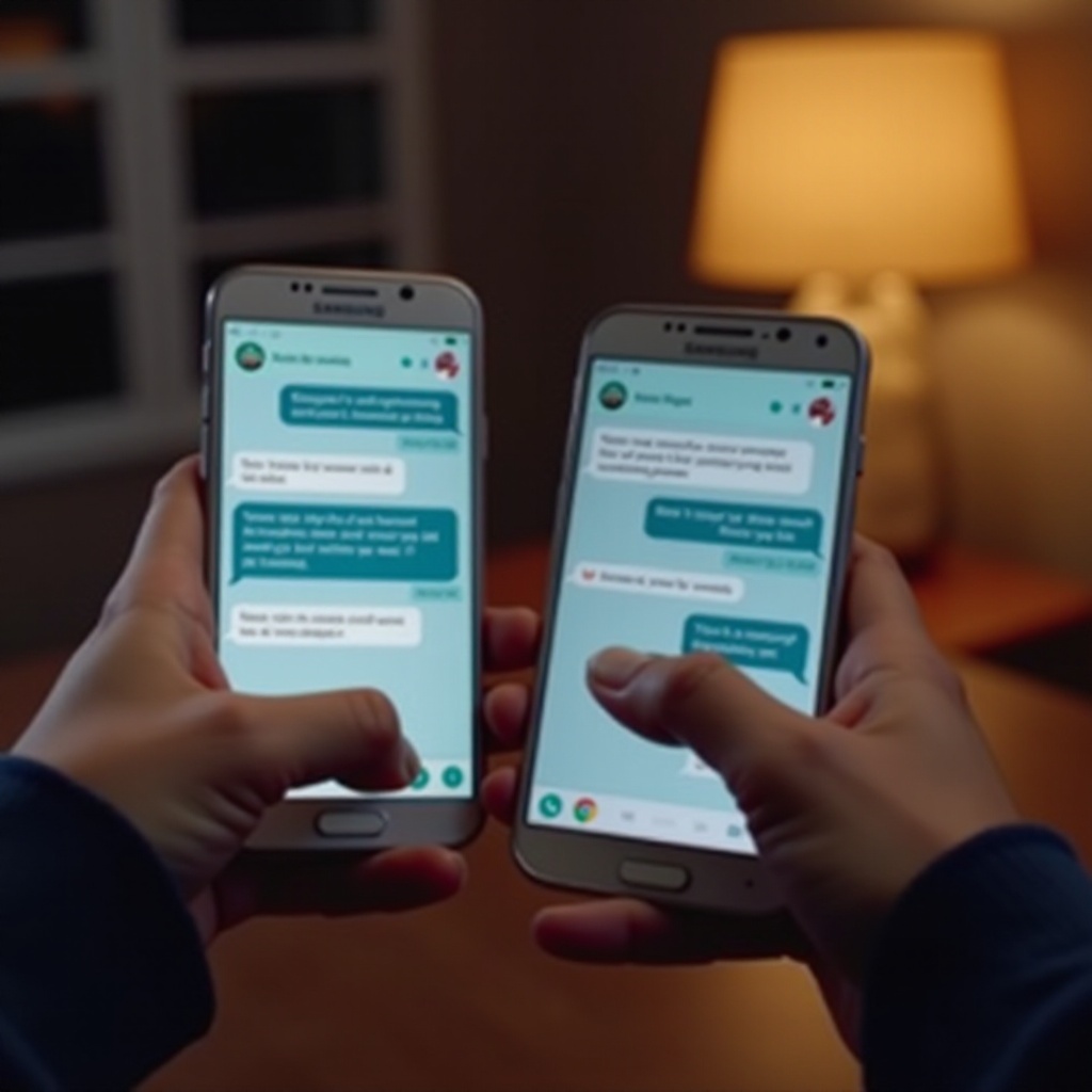 sms-berichten overzetten naar nieuwe Samsung-telefoon
