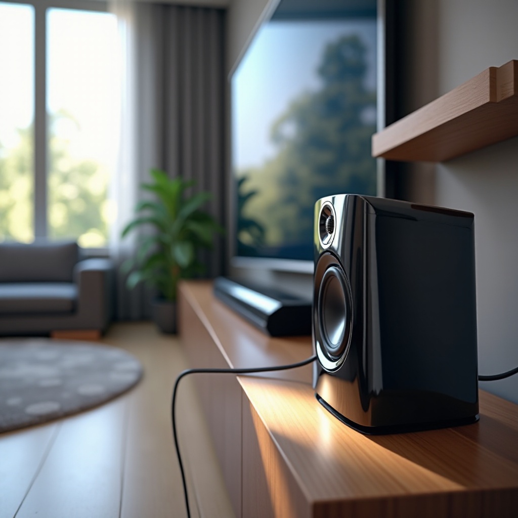 luidsprekers met optische ingang voor tv