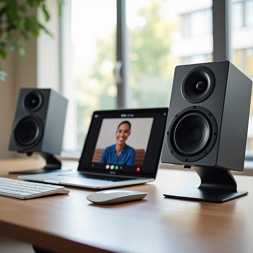 tietokonekaiuttimet Zoom-kokouksiin