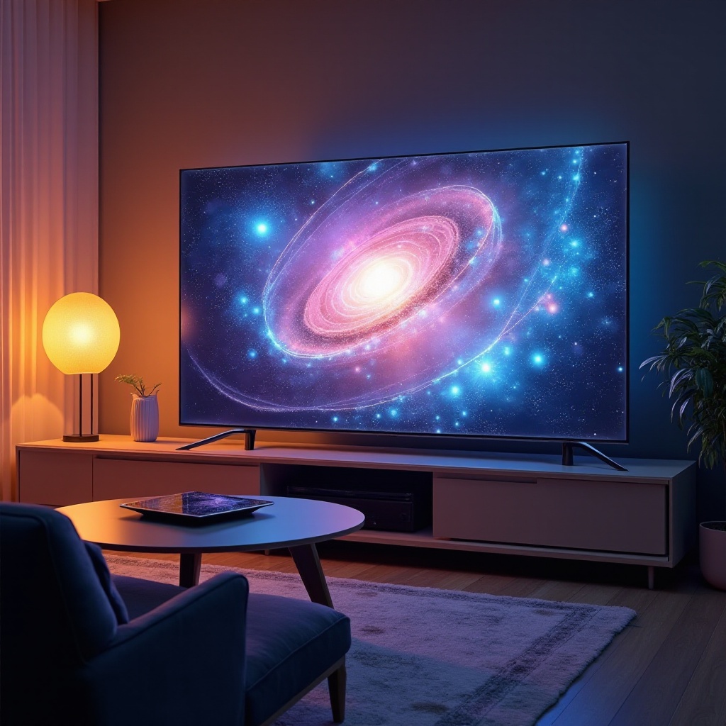 ทีวีพร้อมการอัปสเกล AI