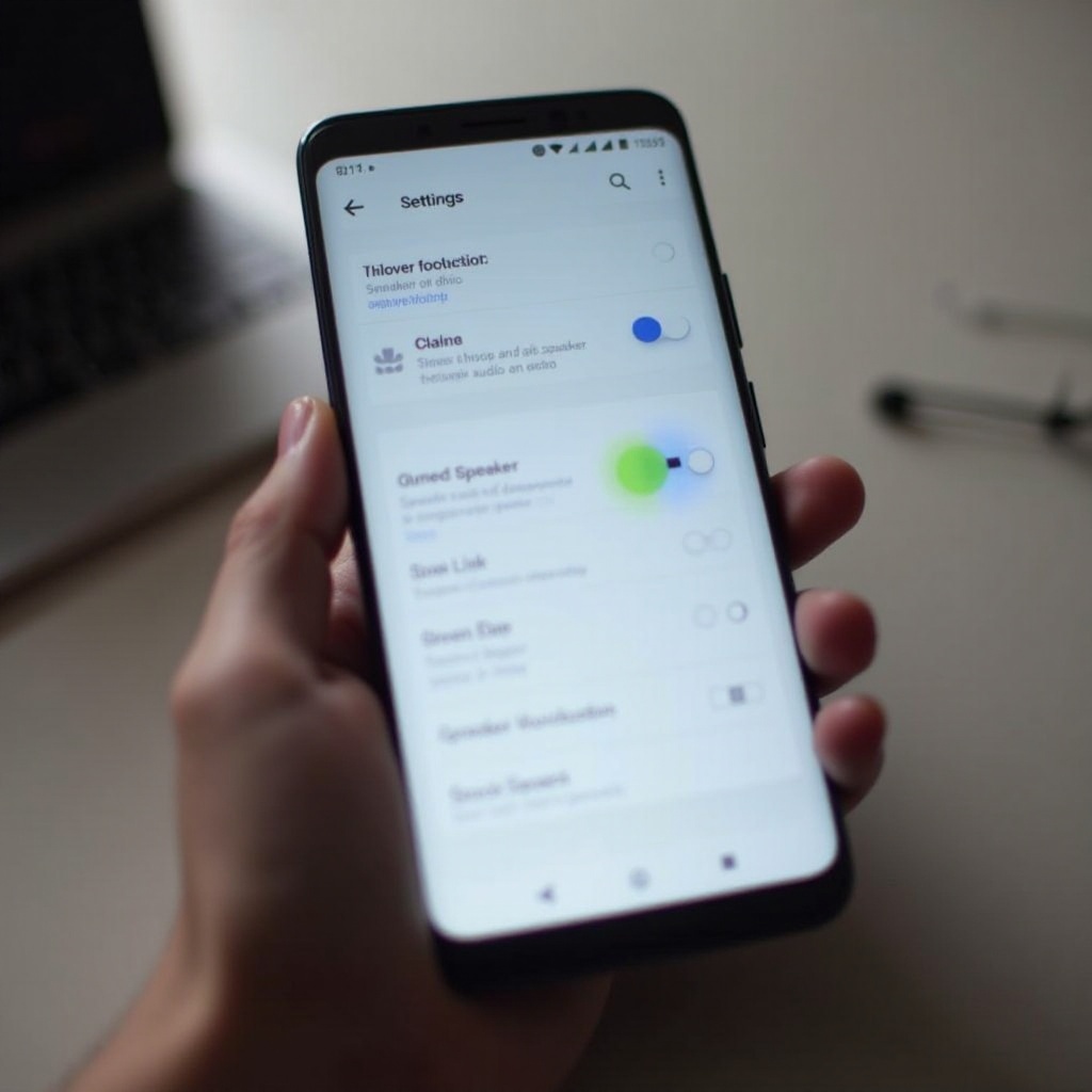 głośnik nie działa na Androidzie