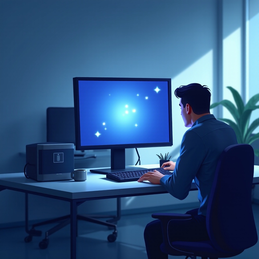 blauw scherm Asus computer