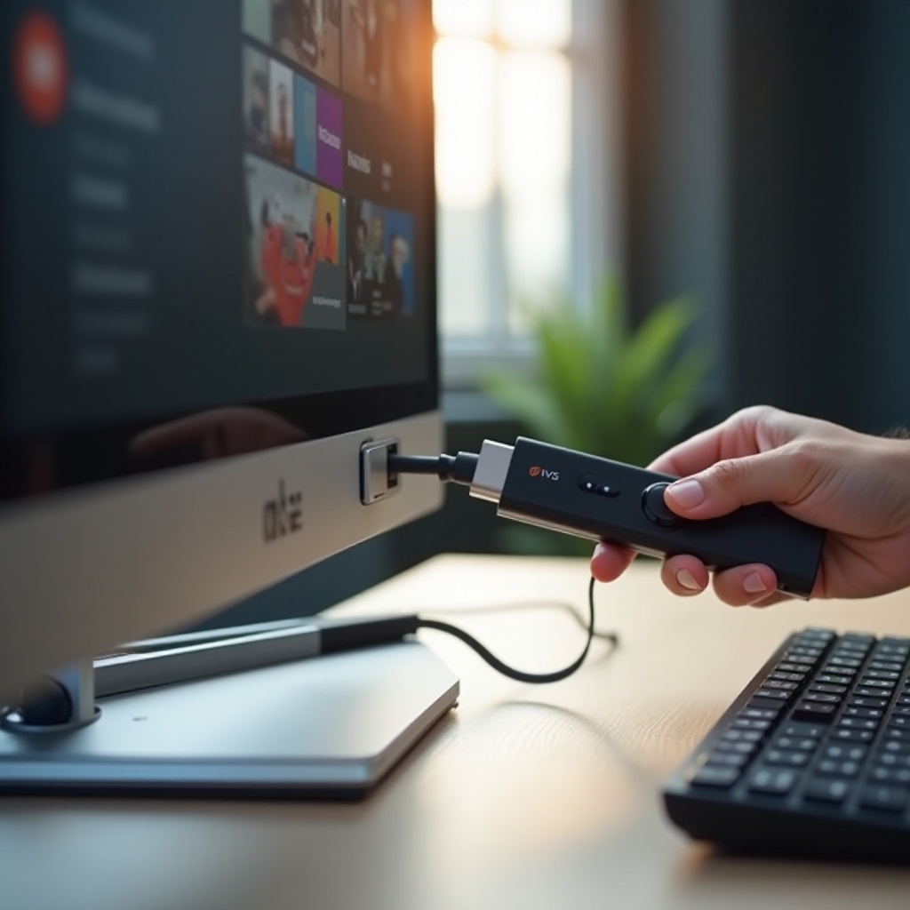 Firestick을 PC 데스크탑 모니터에서 사용할 수 있나요
