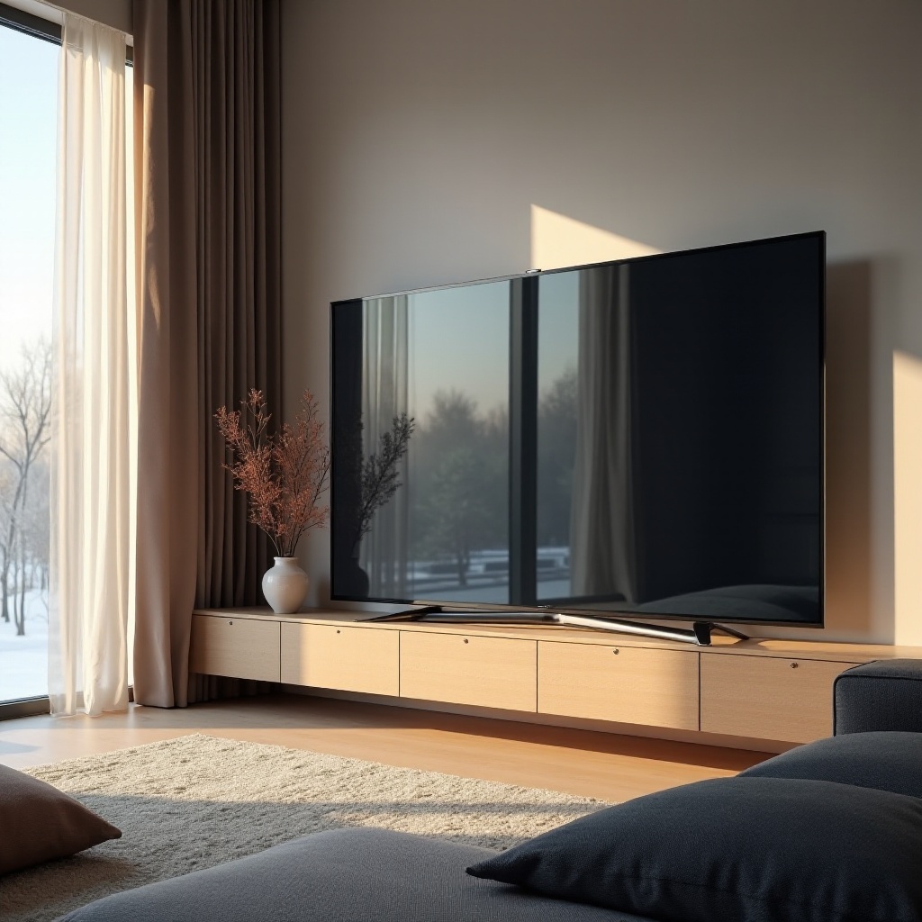 telewizor z AI podnoszącym jakość