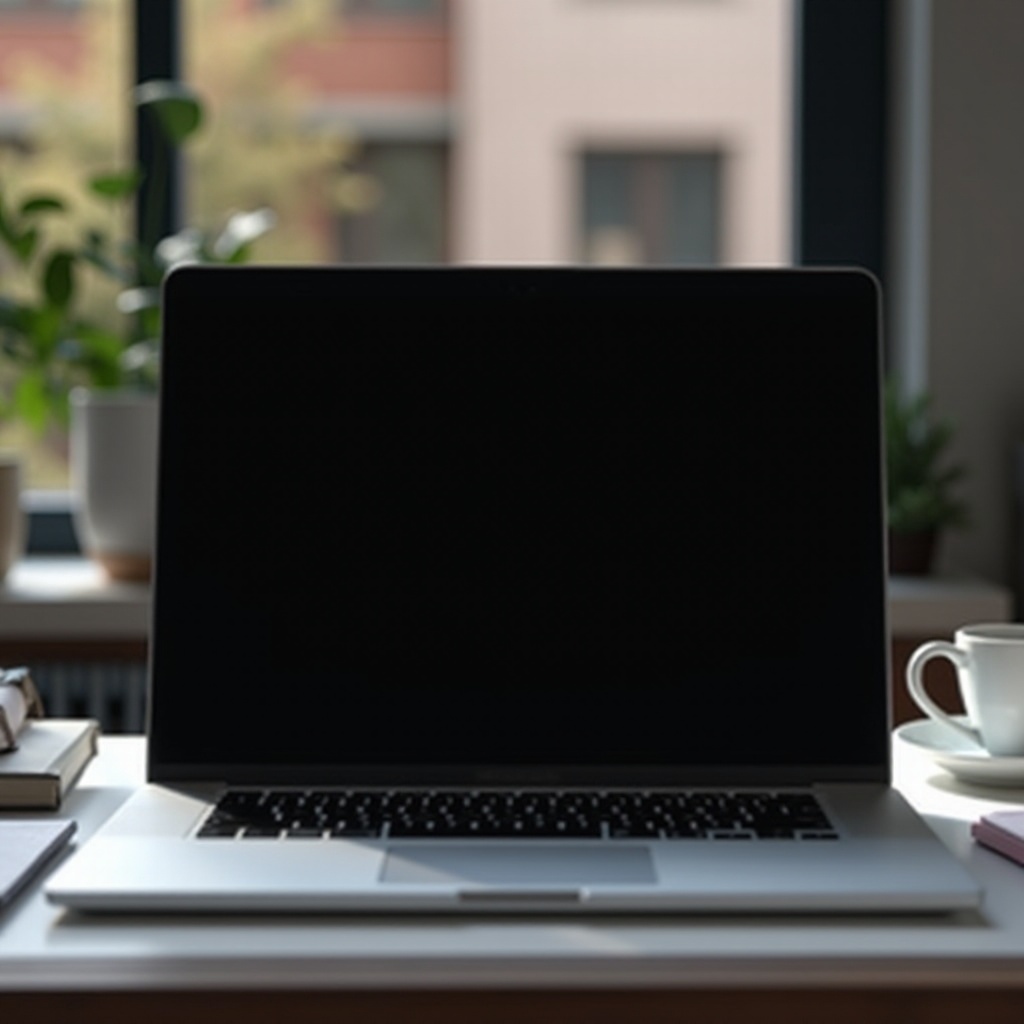 waarom blijft mijn laptopscherm zwart worden