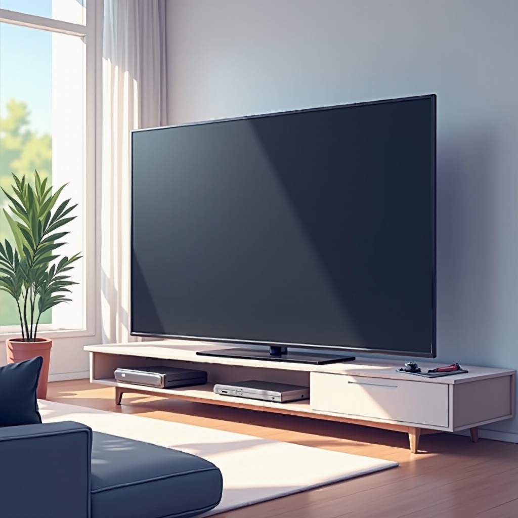 Samsung-tv heeft geluid maar geen beeld