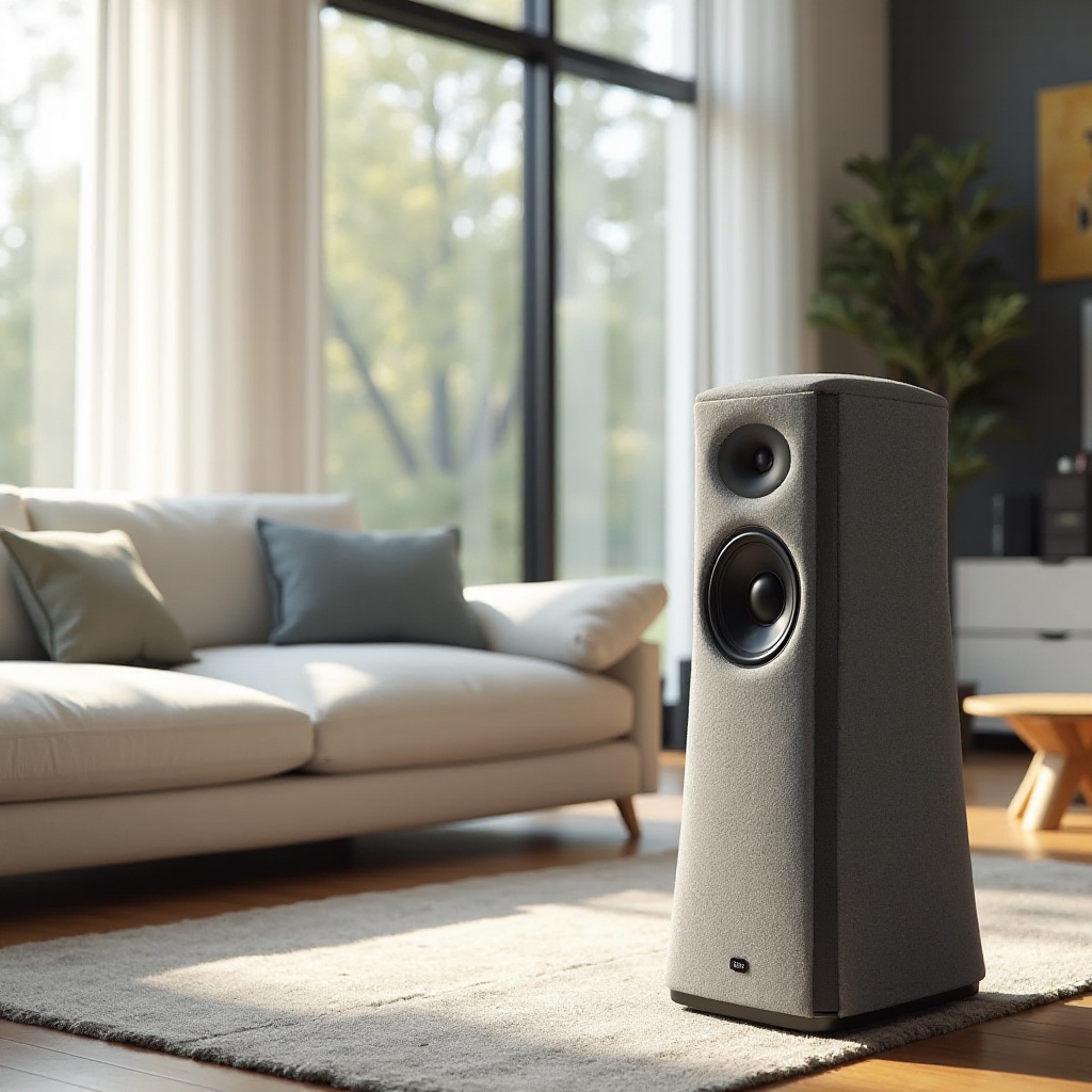 스피커의 직물 청소 방법