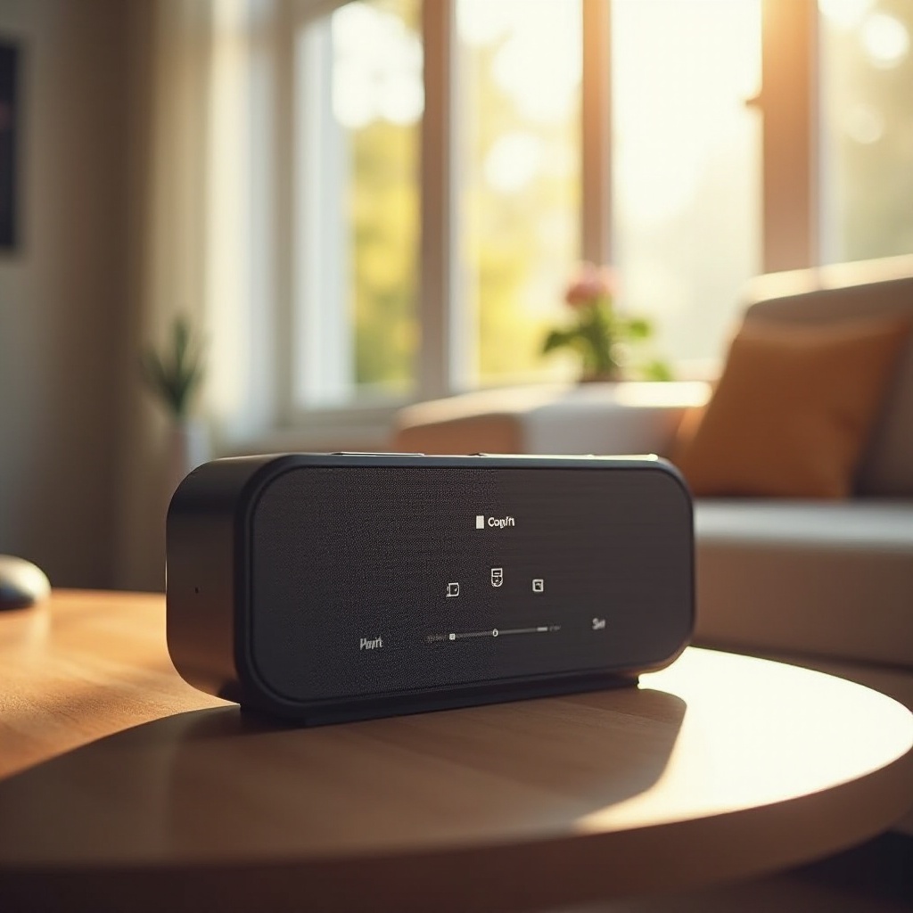 speaker bluetooth dengan bass dan treble yang dapat disesuaikan