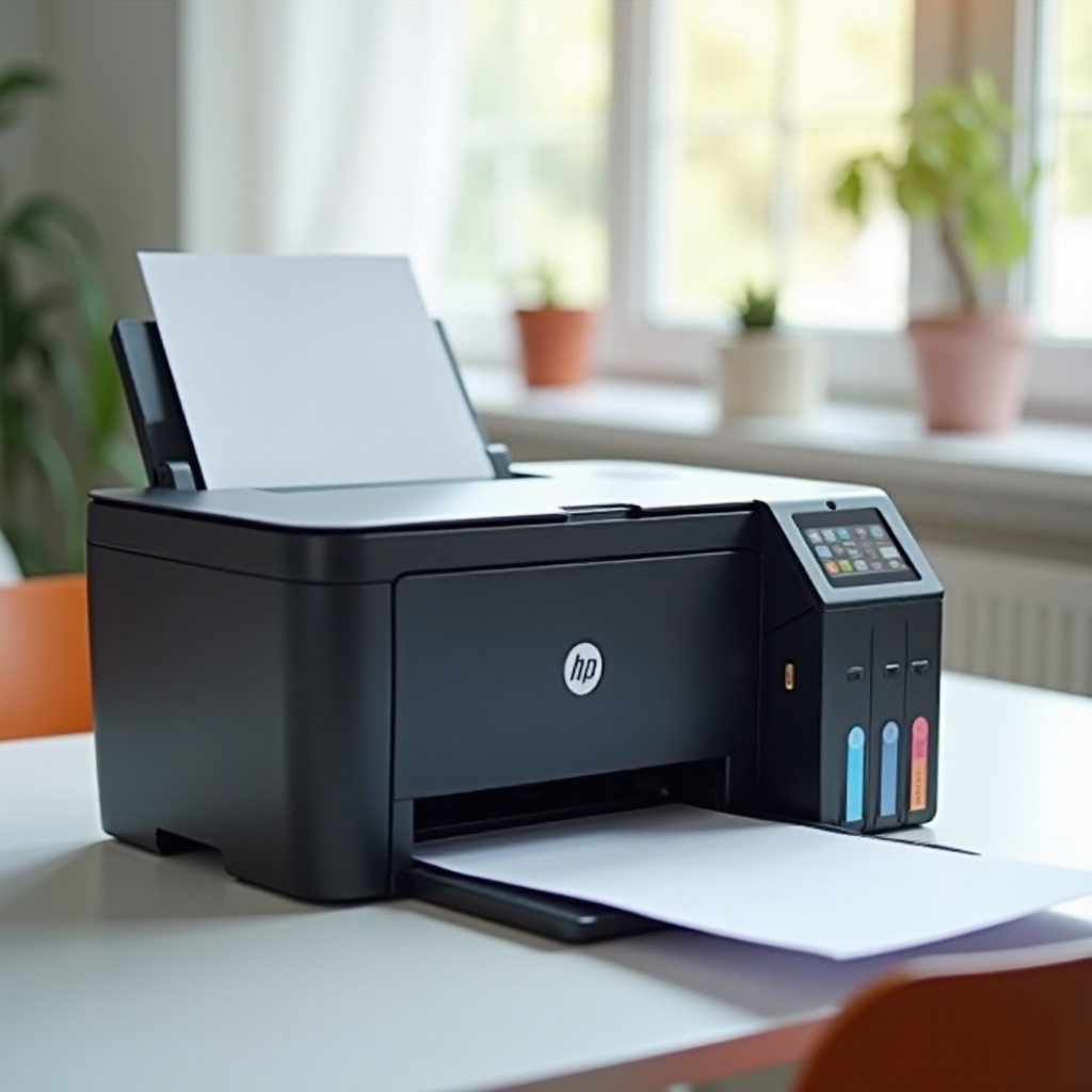 drukarka nie drukuje, ale ma tusz