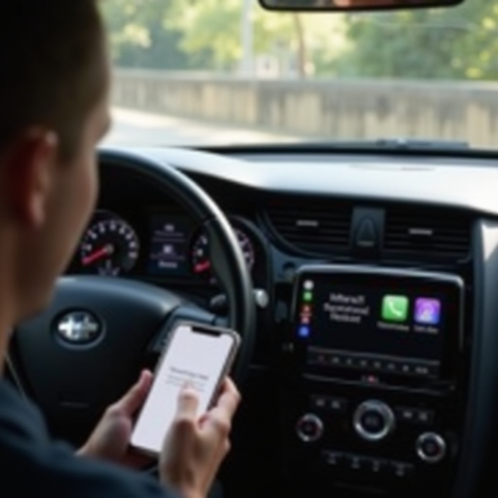 iPhone ei yhdistä CarPlayhin