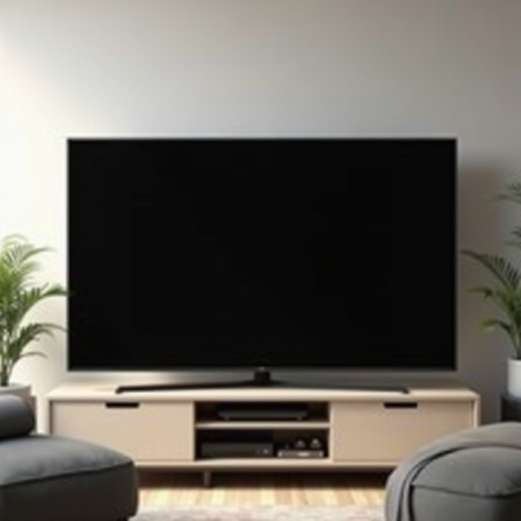 philips tv black screen