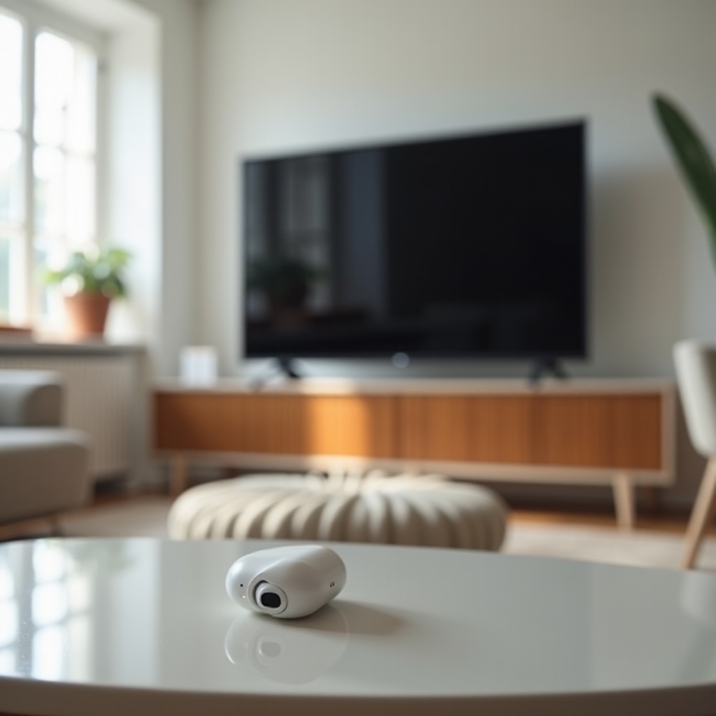 połącz AirPods z telewizorem smart