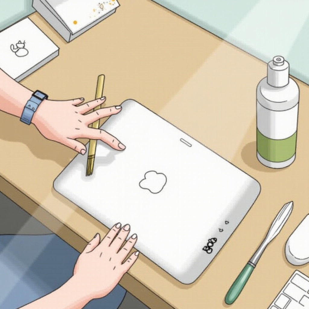 cara menghilangkan semut di dalam laptop