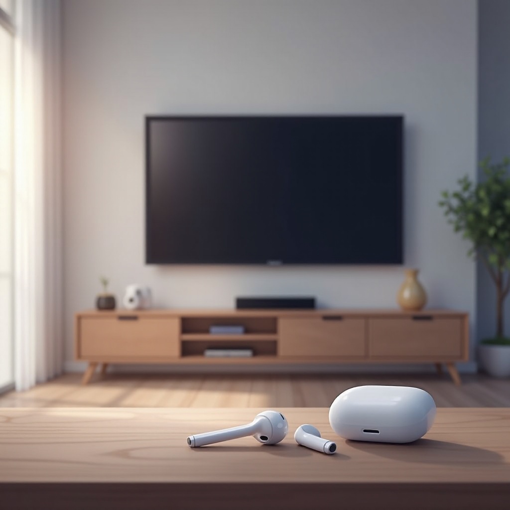 에어팟을 스마트 TV에 연결하세요