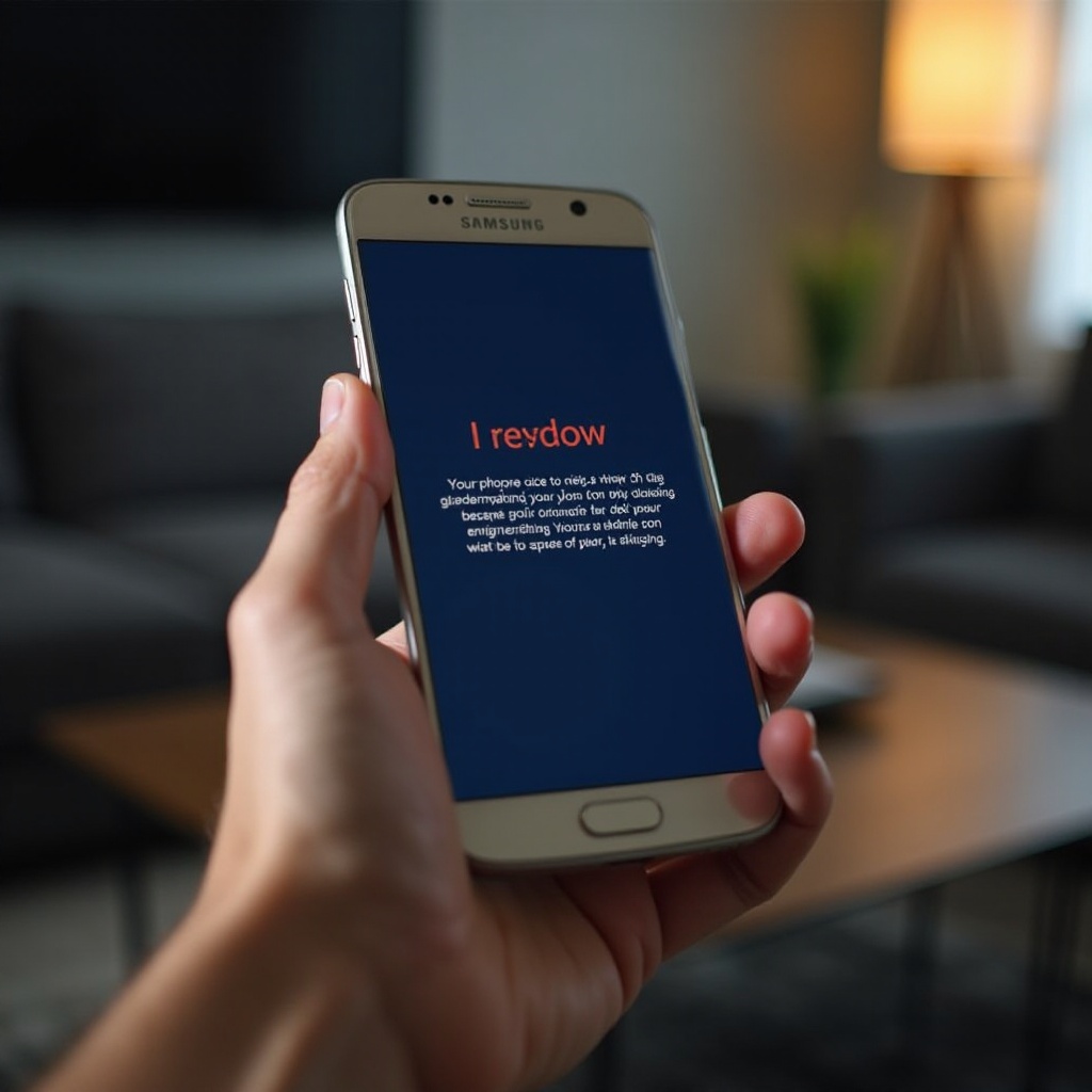 your phone is not registered on a network samsung