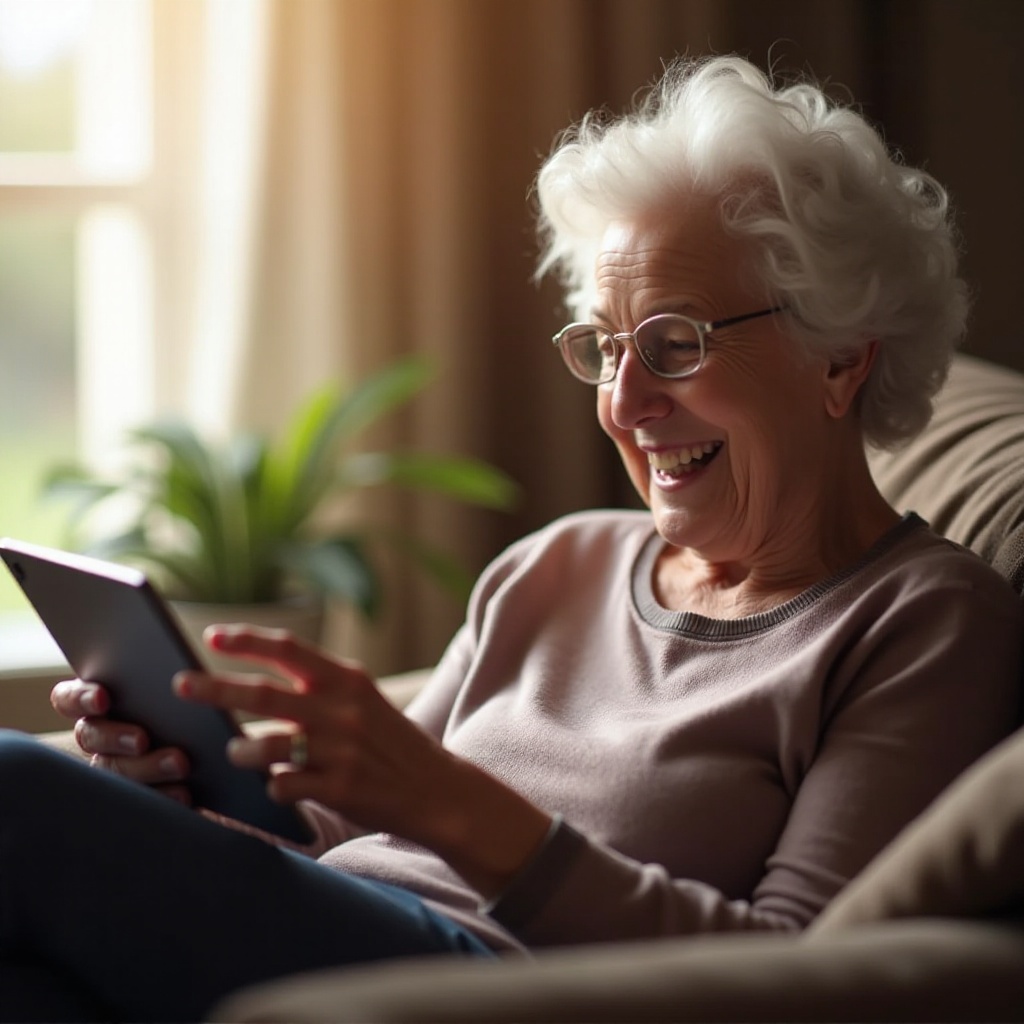 ipad lub tablet dla seniorów