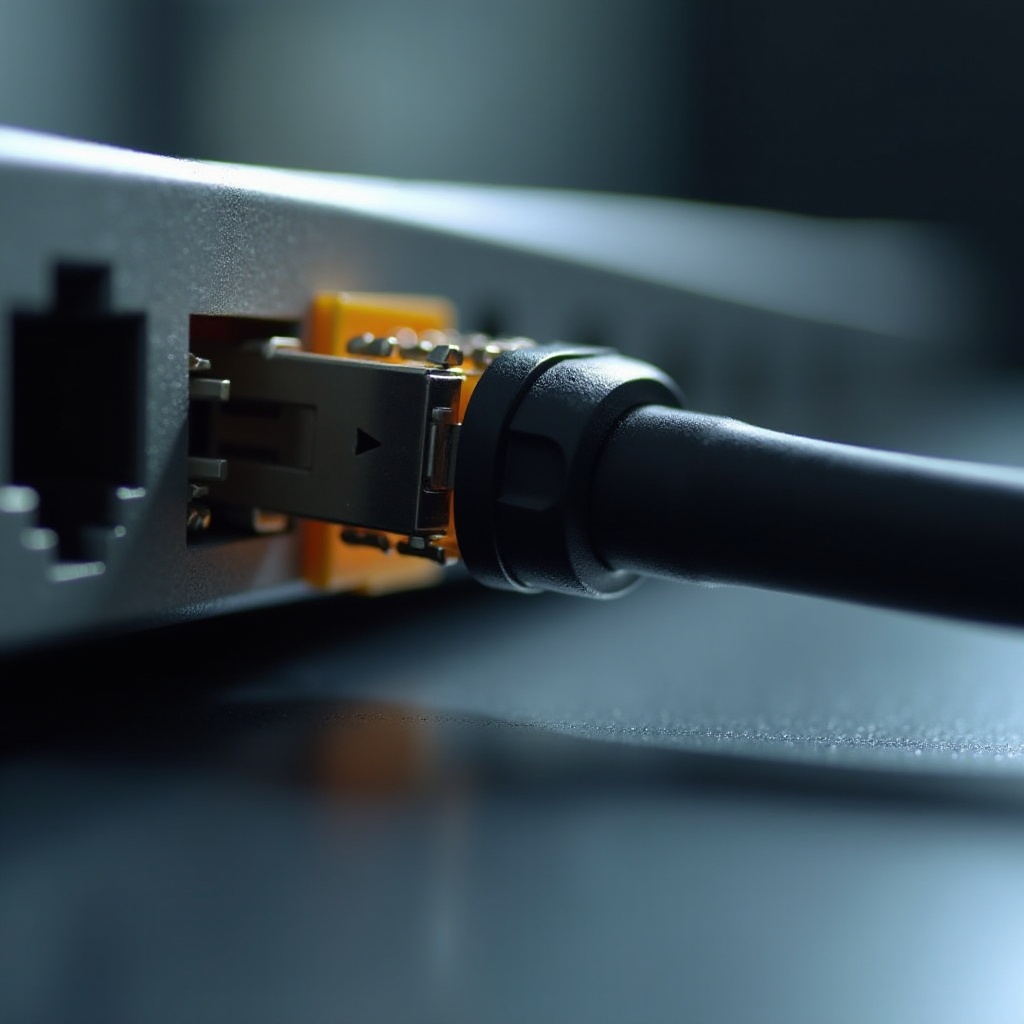 コンピュータのイーサネットポートが動作しない