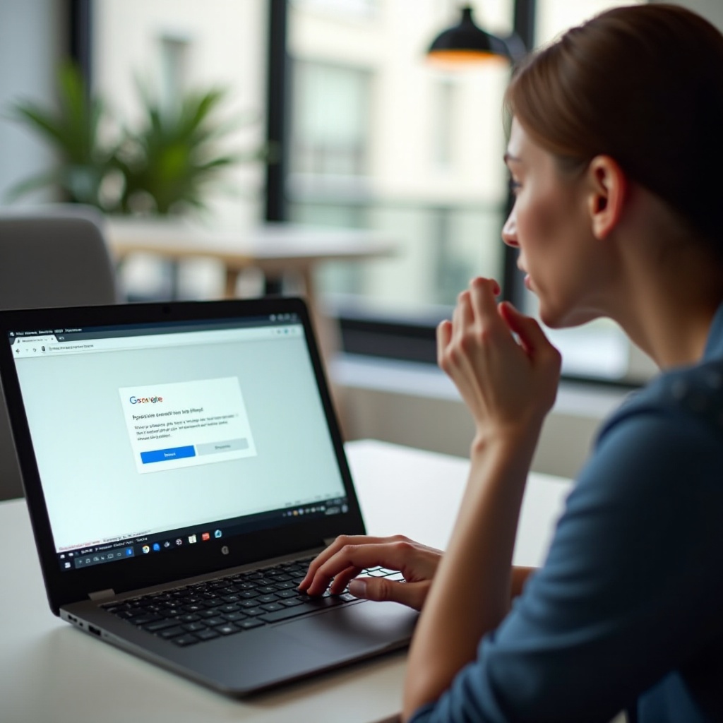 how to inspect on chromebook when it's blocked
