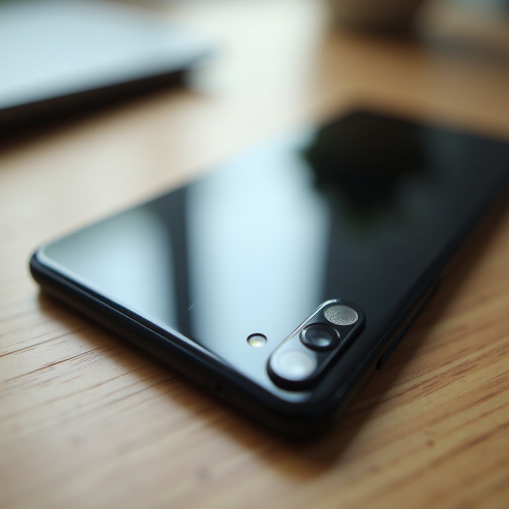 telefoons met achterste vingerafdrukscanner