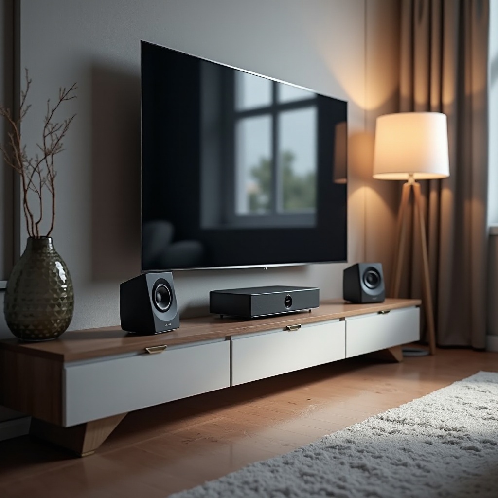 kaiuttimet, joissa on optinen sisääntulo televisiolle