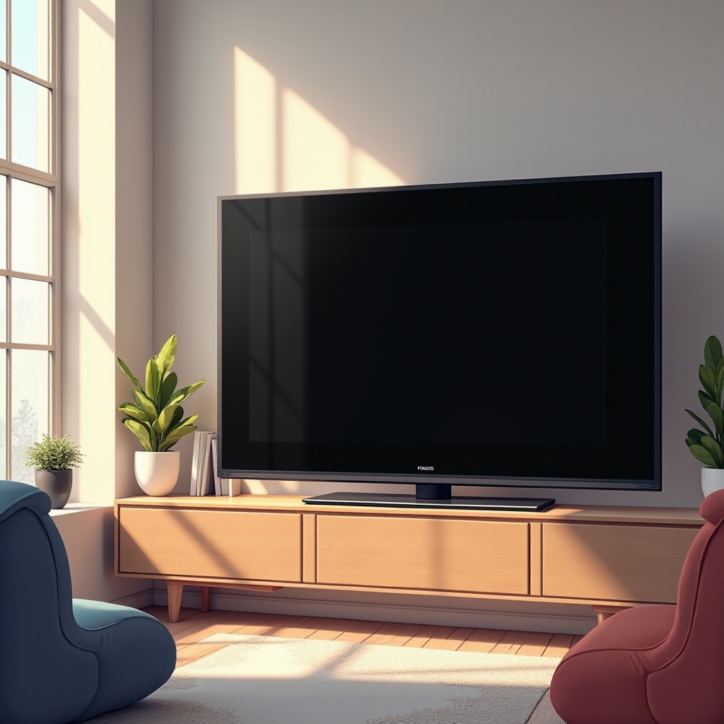 philips tv black screen