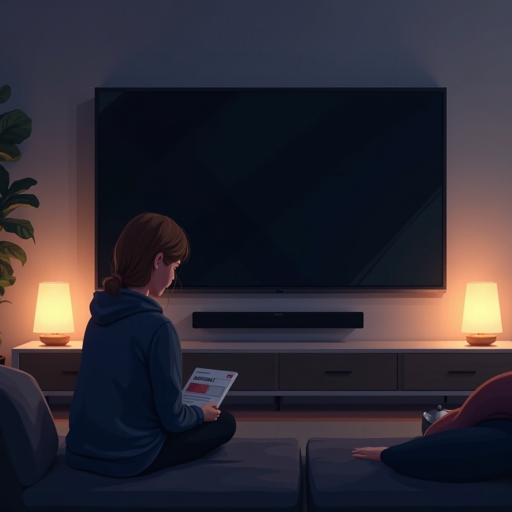 samsung tv has sound no picture